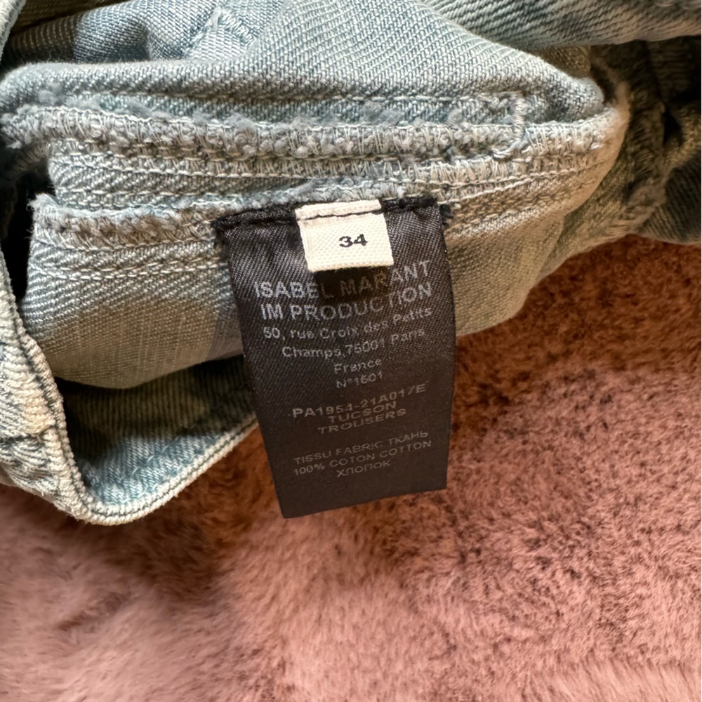 ISABEL MARANT ÉTOILE Tucson Cropped Straight-Leg Jeans - Picture 7 of 7
